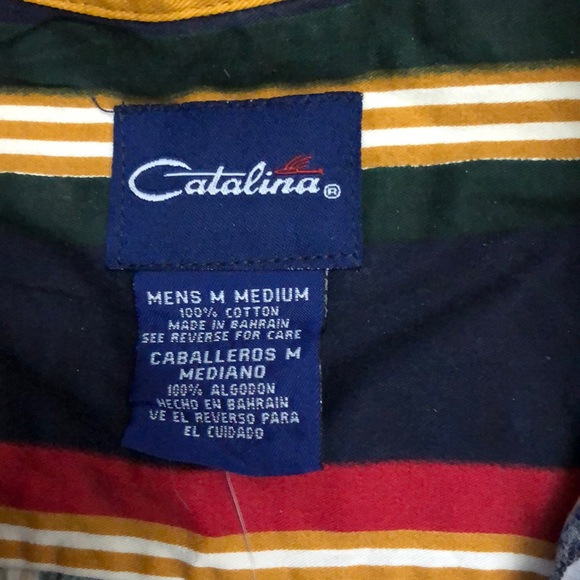 CATALINA MENS SHIRT SIZE MEDIUM - Picture 9 of 10